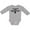 AC-Heather Grey, variant on Inktastic Life Behind Bars Mountain Bike Boys or Girls Long Sleeve Baby Bodysuit