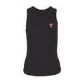 thumbnail image 2 of Women's Black Harvard Crimson Adrienne Tank Top, 2 of 3