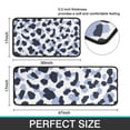 thumbnail image 7 of Blue and Dark Blue Leopard Pattern Kitchen Rugs Sets Of 2,Anti Fatigue Kitchen Mat Rugs Non Slip Washable,Decorative Kitchen Floor Mats for Kitchen,Sink,Laundry,17"X30"+17"X47", 7 of 7