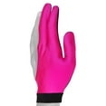 thumbnail image 2 of Fortuna Billiard POOL CUE GLOVE - for Left Hand - Pink and Black (Small), 2 of 4
