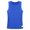 Blue, variant on ZDHoor Mens Glossy Smooth Tank Top Stretchy Sleeveless Gym Workout Vest Tops Blue XL