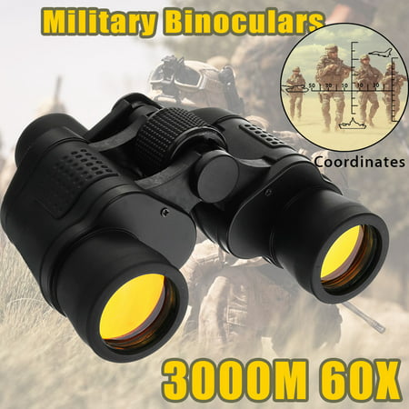 60x60 Zoom 3000M HD Binoculars Day / Low-Light Night Vision Hunting Camping Outdoor Telescope with