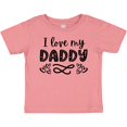 thumbnail image 3 of Inktastic I Love My Daddy with Hearts Boys or Girls Baby T-Shirt, 3 of 5