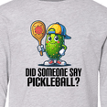 thumbnail image 4 of Inktastic Funny Pickleball Joke Long Sleeve Youth T-Shirt, 4 of 5