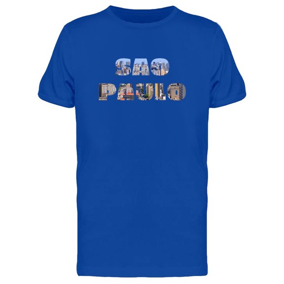 Sao Paulo Brasil Travel Lovers Tee Men's -Image by Shutterstock