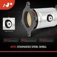 thumbnail image 5 of A-Premium Front Catalytic Converter Kit Direct-Fit Compatible with Ford Fusion 2010, Edge 2007-2010, Taurus, Flex & Lincoln MKZ, MKX, MKS & Mazda CX-9 & Mercury Sable, 3.5L 3.7L, EPA Compliant, 5 of 9