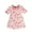 Red, variant on VIWORLD Girls' Adorable Smocked Floral Dress Short Sleeve Crew Neck with "DADDY'S GIRL" Embroidery Perfect for Parties & Special Occasions