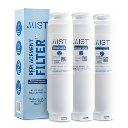 

Mist Bosch Ultra Clarity Model 644845 9000077104 0060820860 Water Filter Replacement 3 Pack