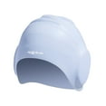 thumbnail image 1 of yeacher Unisex Silicone Swim Cap with Ear Protection - Sky Blue, Comfortable Waterproof Design for Swimming & Diving, One Size Fits All, 1 of 7