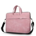 thumbnail image 4 of Newly Laptop Bag Case 13.3 14.1 15.6  Inch Waterproof Notebook Bag for Macbook Air Computer Shoulder Handbag Briefcase Bag (Gray-B,13 Inch), 4 of 7