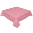 thumbnail image 2 of Pink Tablecloth Square Table Cloth 60x60 , Waterproof Tablecloth Outdoor Table Cloth, Pure Pink Washable Table Cover for Kitchen Dining Party, 2 of 8