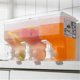 thumbnail image 3 of 26-27 Refrigerator Cold Water Jug With Faucet Large Capacity 3 Compartments Fruit Teapot Kitchen Household Ice Juice Machine Summer Necessities, 3 of 5