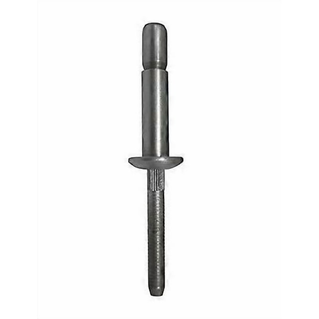 ALL STAINLESS INTERLOCK BLIND RIVET 1/4' DIAMETER X .350 GRIP .625 RANGE, PROTRUDING HEAD (PACK OF 10 PIECES)