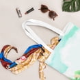 thumbnail image 5 of YFYANG Reusable Cotton Canvas Tote Shopping Bag, Green Spring Washable Portable Grocery Bag for Daily Travel, 5 of 8