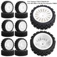 thumbnail image 1 of 4pcs RC car wheel tires for Tamiya TT01/TT02/XV-01, 1 of 5