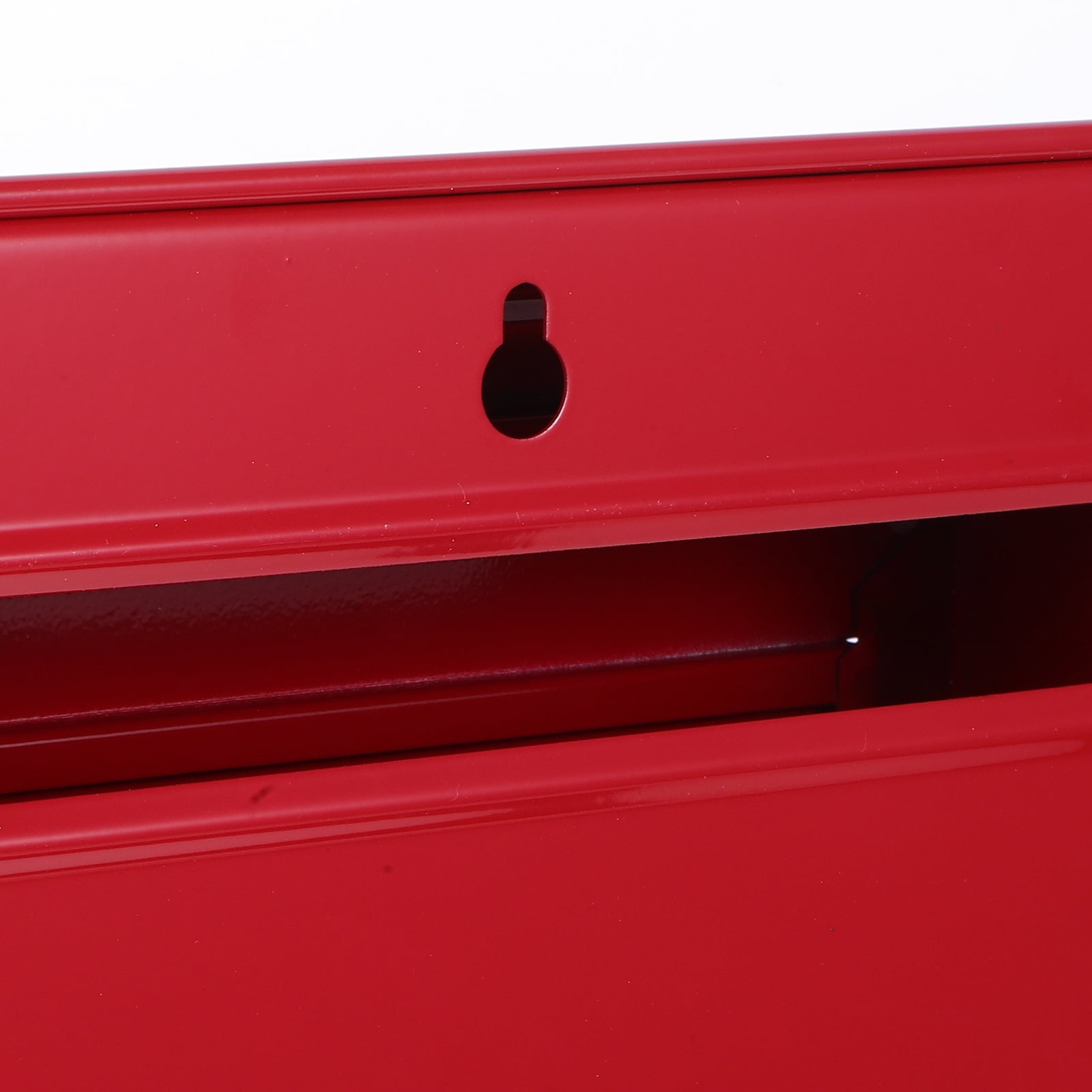 Masteelf Retro Wall Mounted Mailbox With Lock Tinplate Post Mount Mailbox Letter Box Suggestion Box For Home Office Outdoor Door