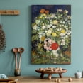 thumbnail image 6 of Bouquet of Flowers in a Vase Premium Gallery Wrapped Canvas - Ready to Hang - 40 x 60, 6 of 9