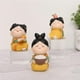 thumbnail image 3 of Tang Dynasty Palace Lady Figuritas Estatua Artesanía De Resina Hecha A Mano Tang Lady Escultura Regalo Creativo De Moda Escritorio Miniatura Adorno Para El Hogar Para Restaurante Oficina Minnieouse HA028061-04, 3 of 7