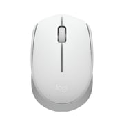Logitech M170 Wireless Mouse for PC, Mac, Laptop, 2.4 GHz with USB Mini Receiver, Optical Tracking, Ambidextrous, Off White