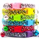 thumbnail image 3 of 100PCS Pet Collar Mix Colors Cat Necklace Cartoons Print Adjustable Collar Cat Puppy Collar Traction Positioning Pet Animal Good ShopWise Round, 3 of 32