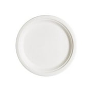 Eco-Products EP-P005PK 10" DinnerwareSugarcane Dinnerware Plates - White - 50 / Pack