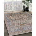 thumbnail image 3 of Ahgly Company Machine Washable Indoor Rectangle Industrial Modern Rose Dust Purple Area Rugs, 7' x 9', 3 of 7