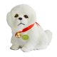 thumbnail image 1 of Modelo de perro de simulación, regalo de San Valentín para niños, mascota adorable y realista. Blanco, 1 of 9