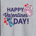 thumbnail image 3 of Lilo & Stitch - Happy Valentine's Day - Men's Long Sleeve T-Shirt, 3 of 5