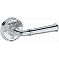 thumbnail image 2 of Baldwin PVDUNRRR044 Dunsmoor Privacy Door Lever Set - Brass, 2 of 7