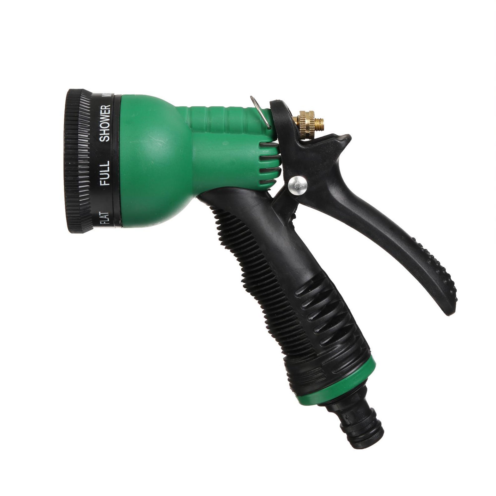 Wideskall 5 Packs 7 Way Patterns Heavy Duty Garden Hose Water Pressure Spray Nozzle Sprinkler Head
