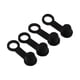 thumbnail image 2 of 4x Black Rubber Brake Bleed Nipple Grease Cap Dust Cover 8mm Motorcycle Motorbike, 2 of 3