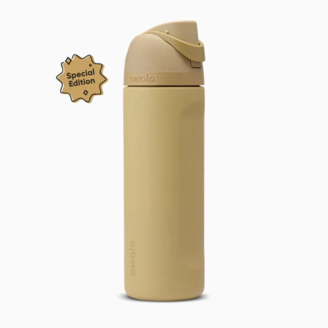 Termo Owala FreeSip de 24oz (709ml) de acero inoxidable térmico, Autumn Vista