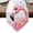 White, variant on Pink Flamingo Table Runner Linen Burlap Table Runner 36 Inches Small Modern Elegant Tropical Feather Flamingos Dresser Scarves for Kitchen Island Coffee Dining Room Party Holiday Decor 13"x36"