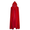 thumbnail image 1 of Capa para Adultos de Disfraces de Halloween y Cosplay BALENNZ Roja, 1 of 1