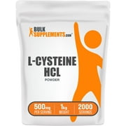 BulkSupplements L-Cysteine HCl Powder - Lung Support Supplement (1 Kilogram)