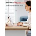 thumbnail image 5 of Detachable Backlit Keyboard Case for iPad 10th/11th Gen A16, Trackpad & Pencil Holder,Pink, 5 of 5