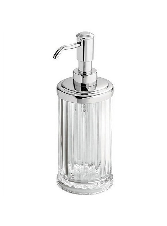 iDesign Alston Soap Lotion Pump Dispenser, Chrome