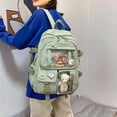 thumbnail image 4 of Mochila ligera de gran capacidad para estudiantes de secundaria, estudiantes de secundaria, mochila escolar, mochila fresca de ocio para niñas, 4 of 5