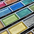 thumbnail image 4 of Kuretake® Gansai Tambi 24 Watercolor Set, Glittery Colors II - Metallic, 4 of 4