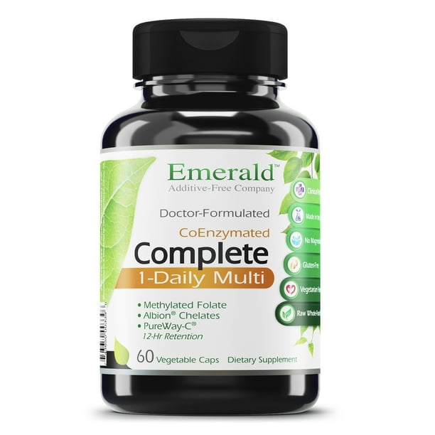 Emerald Labs Complete 1Daily Multi Multivitamin with Vitamins and Mineral to Support Heart