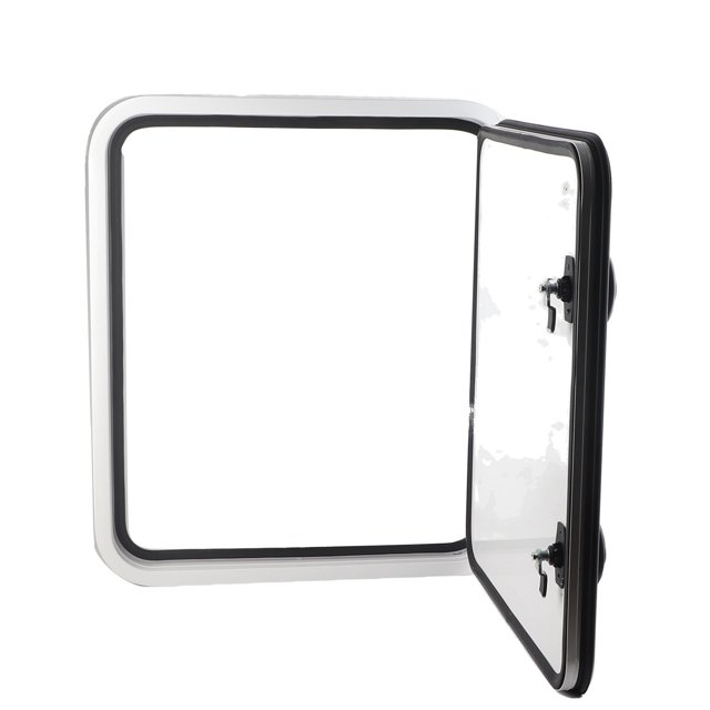 Porte Carrée pour Rangement de Bagages de VR, Porte d'Accès au Compartiment à Bagages de Sécurité Imperméable, Robuste, Résistante, Ouverture à 180 Degrés pour