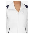 thumbnail image 4 of Fila Women's Heritage Track Jacket White/Magenta Purple/Fila Navy XS, 4 of 4