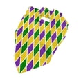 thumbnail image 5 of Easygdp Mardi Gras Purple Yellow Plaid Pet Scarf, Dog Triangle Scarf, Printing Dog Bib, Handkerchief Scarf for Small Medium Large Dogs Cats Pets, 5 of 9
