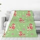 thumbnail image 1 of Fotbe Cute Poodle Dog Manta de Franela Acolchonada con Estampado, Súper Suave y Esponjosa, Extra Grande para Sofá, Cama, Uso Todo el Año-40"x30", 1 of 7