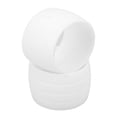 thumbnail image 4 of Bague de Fixation de Sangle de Guidon de Vélo, Bouchon, Anneau Fixe Élastique Durable et Résistant à l'Usure pour Guidon et Barre d'Extrémité de Bicyclette, Forte Résistance à la Traction pour Vélos de Route Blanc, 4 of 8