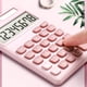 thumbnail image 4 of Xihbxyly Ofertas Prime Calculadora Portátil para Estudiantes, de 8 Dígitos, para El Hogar, La Oficina, Calculadora Básica para Estudiantes con Carga Solar, Tiempo de Espera Muy Prolongado, 4 of 7