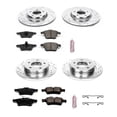 thumbnail image 3 of PowerStop Front and Rear Z23 Evolution Sport Carbon-Fiber Ceramic Brake Pad and Drilled & Slotted Rotor Kit Fits: MAZDA Select Models K4056, 3 of 10