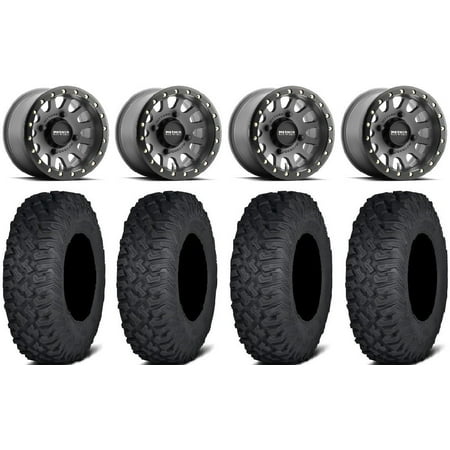 Method 401 Bdlk 15 Wheels Ti 5+2 33 Coyote Tires Can-Am Commander Maverick Renegade Outlander Defender Method 401 Bdlk 15 Wheels Ti 5+2 33 Coyote Tires Can-Am Commander Maverick Renegade Outlander Defender