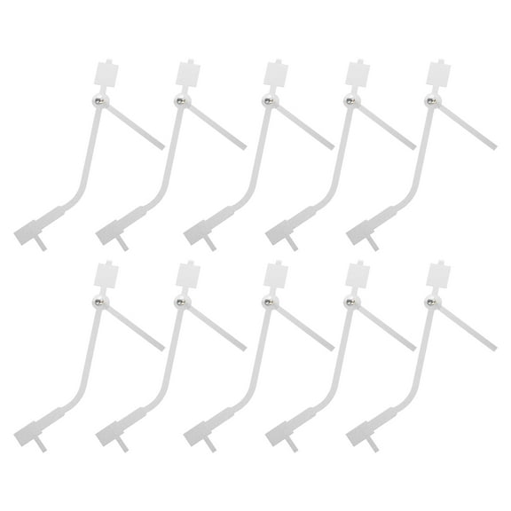 Worgeous 10 Sets Clock Hands Kit Clock Pointers For Diy Clock Replacement Clock Accessory Clock Hour And Minute Pointer Vinyl Record Supplies
