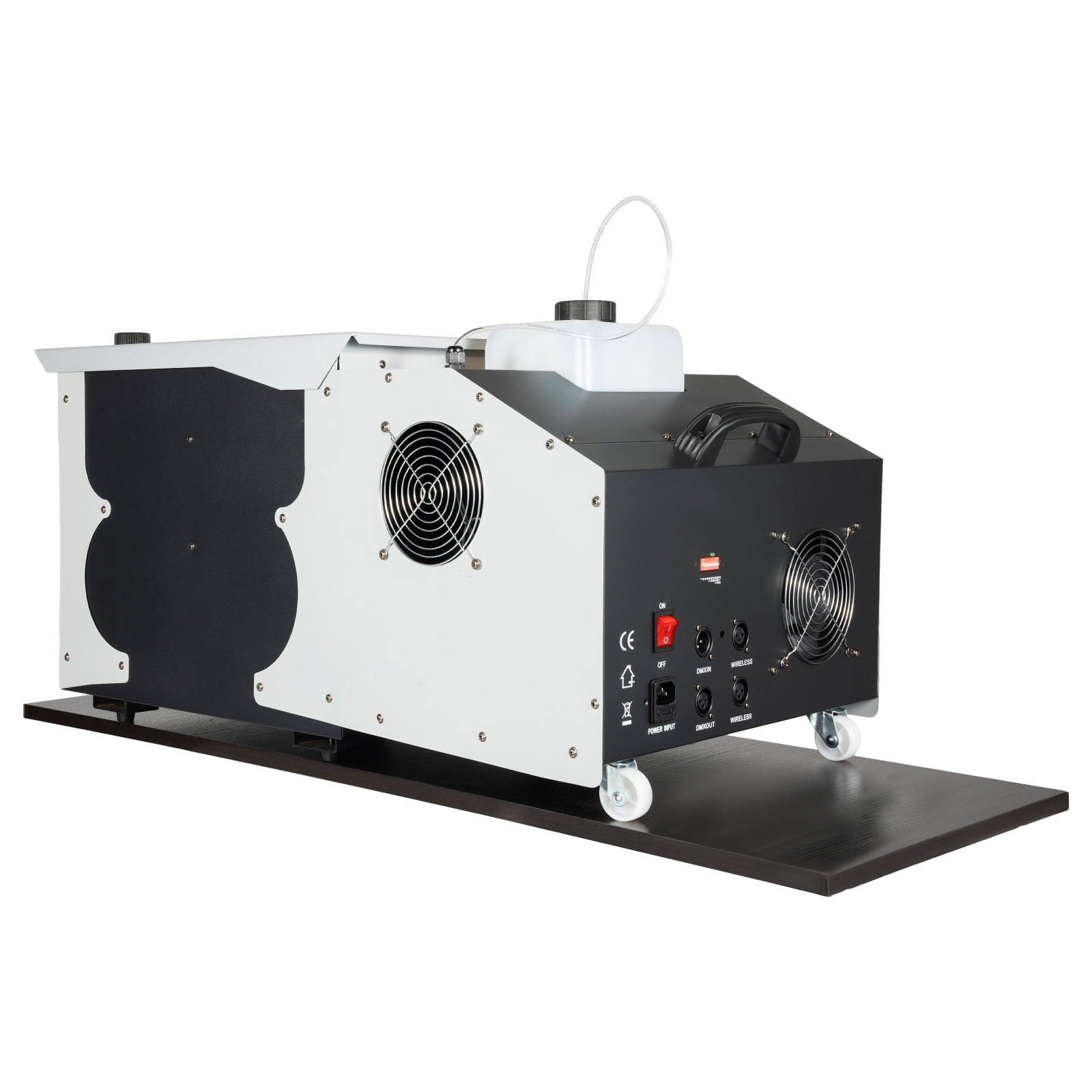 3000W Fog Machine, Low-Lying Smoke Effect, 80㎡ Coverage, Energy-Efficient, Ice Cube Powered, Multiple Control Modes, Ideal for Stage Shows with Easy Mobility